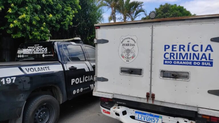 polícia perícia homem morto Canoas