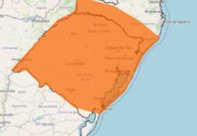 INMET emite alerta laranja de chuva intensa no Rio Grande do Sul