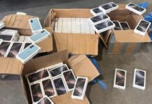 iPhones apreendidos em Canoas