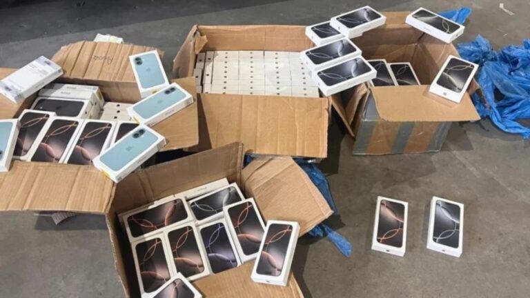 iPhones apreendidos em Canoas