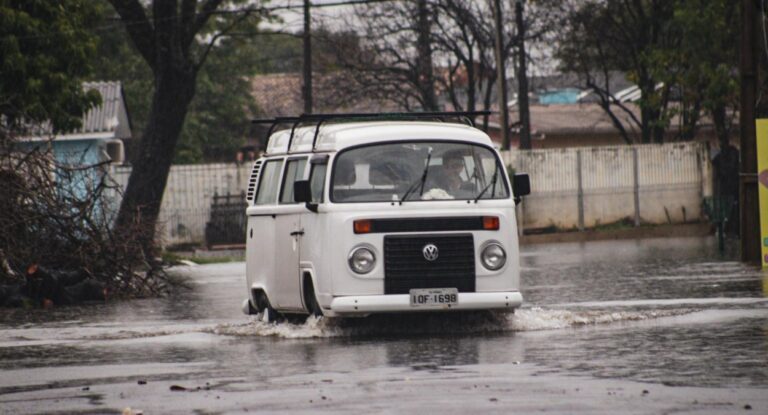 Veja nível de rios após forte chuva no Rio Grande do Sul
