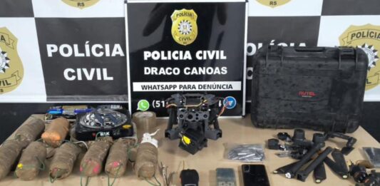 polícia civil operação Canoas