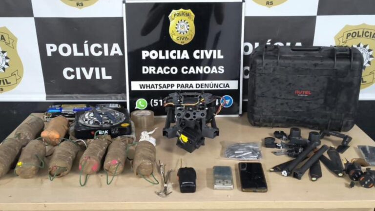 polícia civil operação Canoas