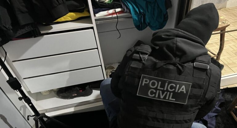 Líder de facção é preso durante operação da Polícia Civil