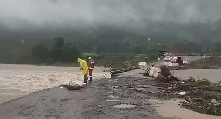 Duas pessoas morrem após parte de ponte ceder na BR-116