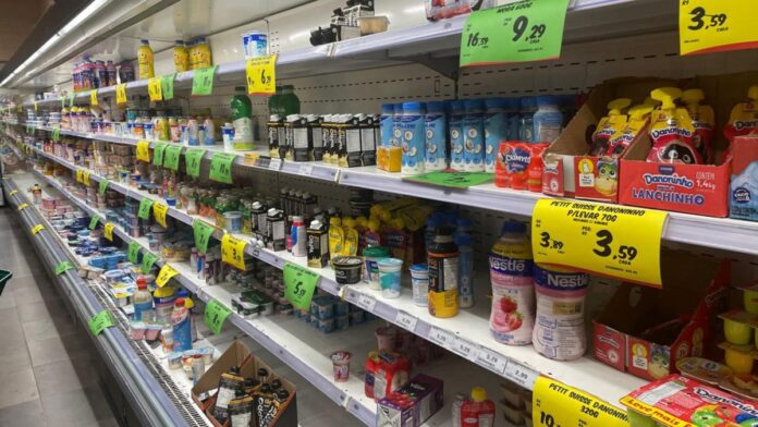 supermercado liquidação