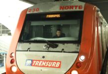 Trensurb funcionando