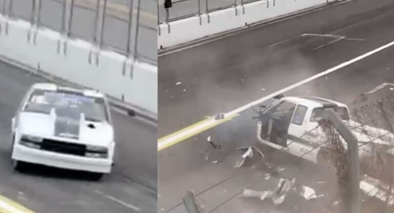 VÍDEO: carro capota em corrida no Velopark em Nova Santa Rita