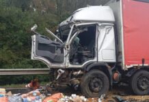 Motorista de Canoas se envolve em acidente na BR-386