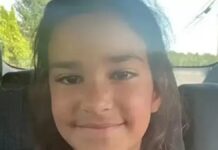 Na foto, a menina que foi morta pelo empresário que está preso
