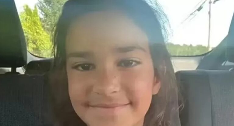 Na foto, a menina que foi morta pelo empresário que está preso