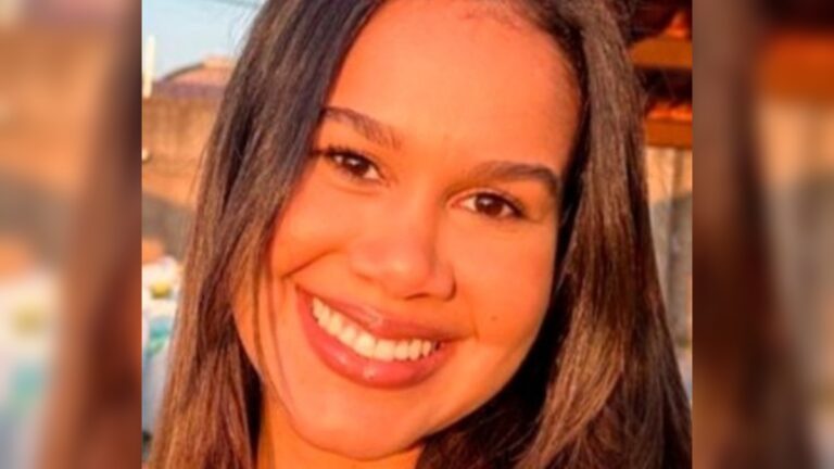 Na foto, mostra a enfermeira morta pelo ex-namorado