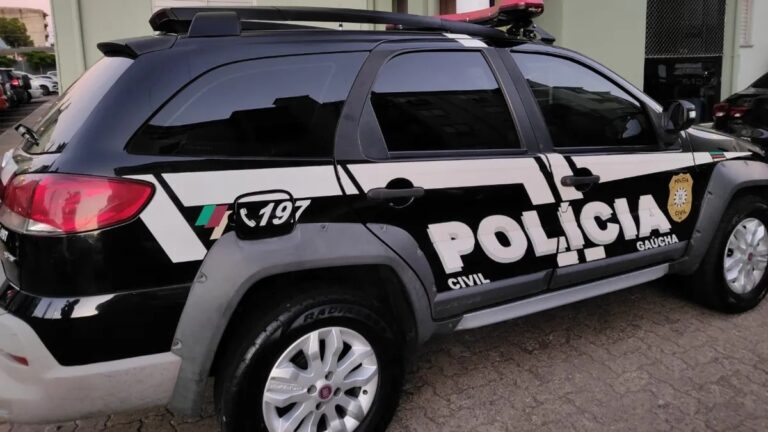 A foto da ocorrência do homem preso por estuprar crianças e adolescentes.