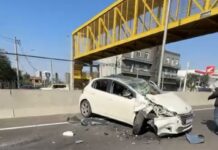 Canoas: acidente causa bloqueio na BR-116