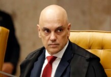 foto mostra o ministro do STF Alexandre de Moraes
