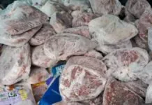 Na foto, os alimentos improprios no RS