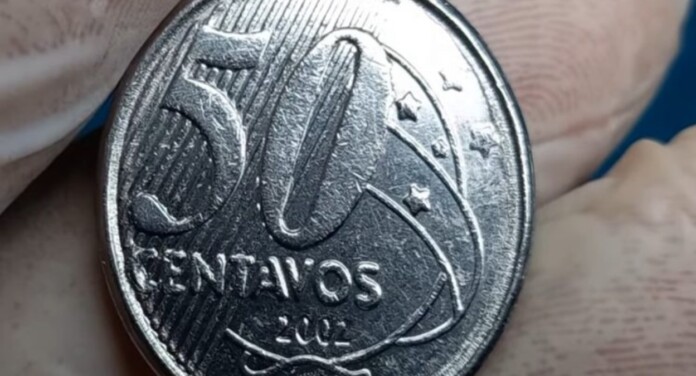 moeda de 50 centavos alvo de alerta do banco central