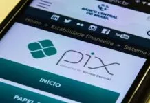 Na foto, mostra banco central no cancelamento do pix