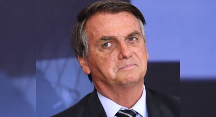 Foto de Bolsonaro, ex-presidente do Brasil