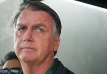 Foto mostra o ex-presidente Jair Bolsonaro