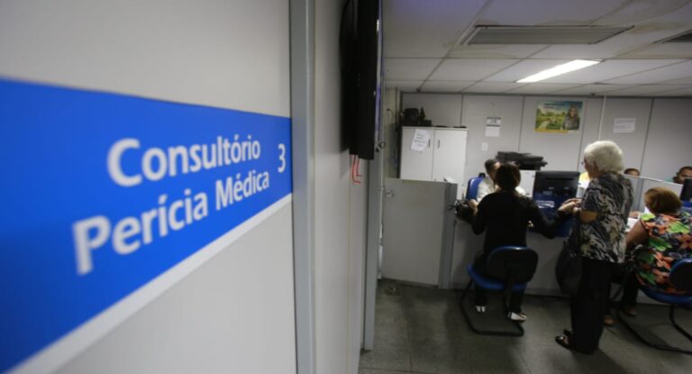 Consultório de perícia médica do INSS