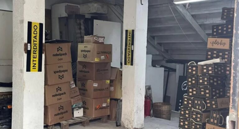 Depósito da Cacau Show é interditado por mofo e fezes de rato