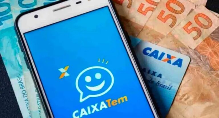 Imagem do aplicativo do Caixa Tem