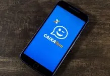 Foto mostra aplicativo do Caixa Tem