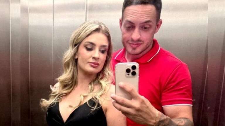 Na foto, o casal que foi encontrado morto em Canela