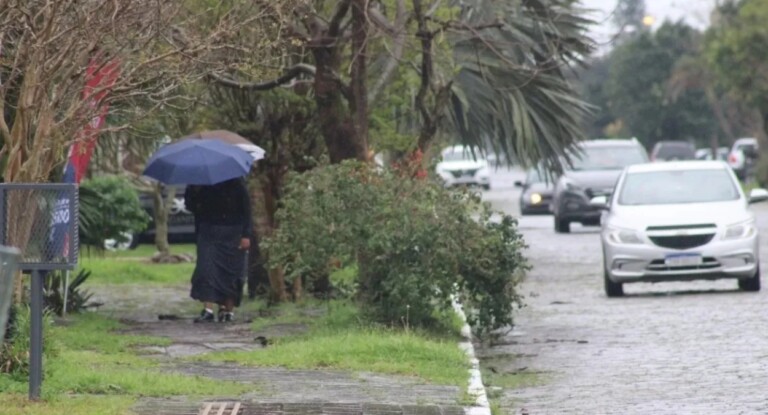 Foto ilustra passagem de ciclone no rio grande do sul