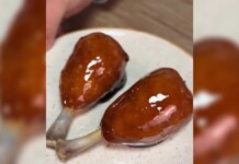 Imagem mostra nova tendência nas redes sociais, a coxa creme, versão salgada do morango do amor