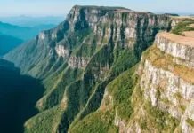 Criança cai de cânion em Cambará do Sul