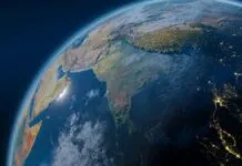 imagem do planeta terra do espaço