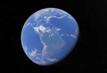 Imagem do planeta Terra ilustrando o dia mais curto do ano