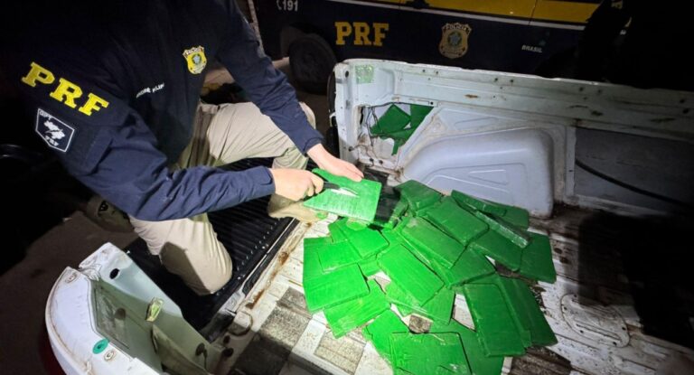 Trio é preso com carregamento de drogas na BR-386