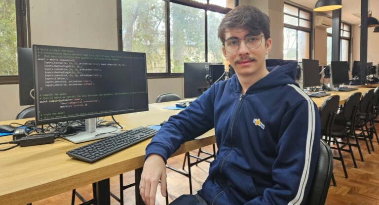 Estudante de Canoas vai representar Brasil em Olímpiada na China