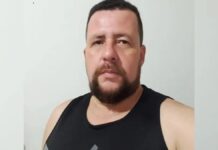 Na foto, mostra o fazendeiro que foi morto em assalto