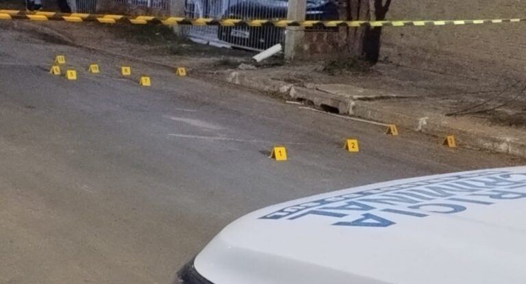 na foto, homem vítima de crime em Canoas