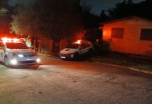 na foto, ocorrência envolvendo homem em Canoas