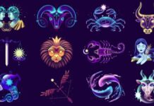 Imagens dos signos para o horóscopo do dia