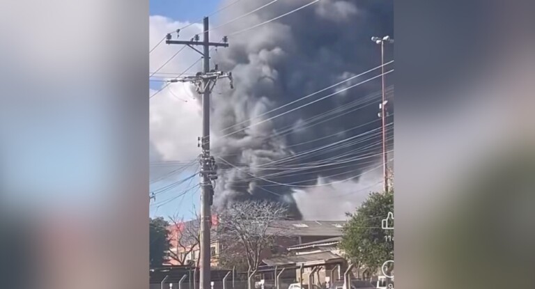 Saiba qual foi a empresa atingida por incêndio em Cachoeirinha