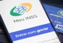 Imagem do aplicativo do INSS