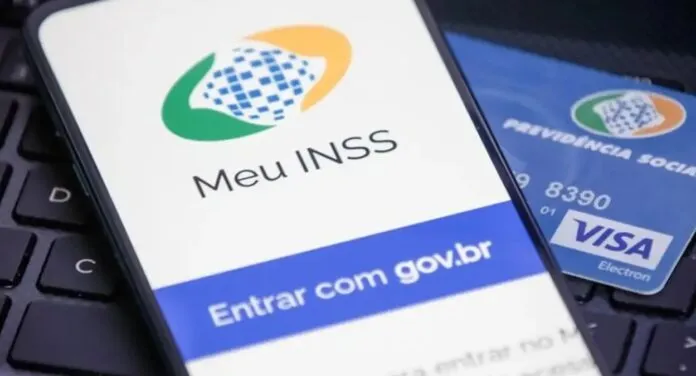 Imagem do aplicativo do INSS