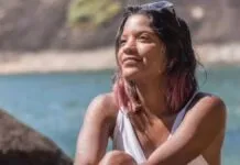 Foto mostra a brasileira Juliana Marins