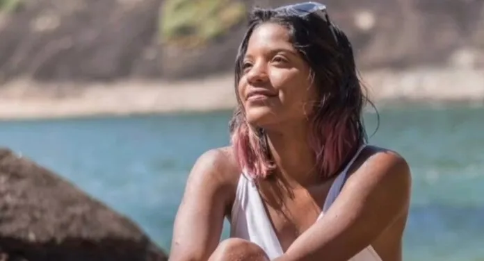 Foto mostra a brasileira Juliana Marins
