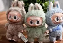 Imagens de bonecos Labubu
