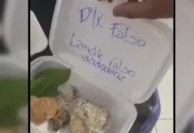 na foto, xis pedra feito por lanchonete