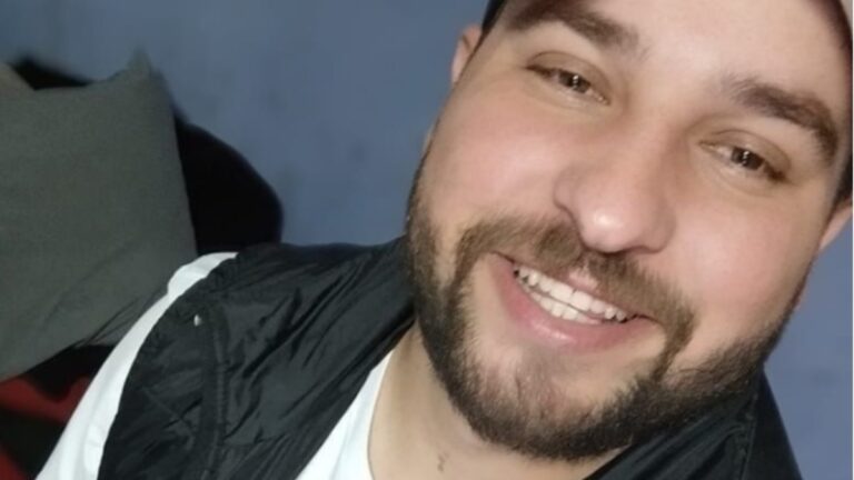 Na foto, o motorista que foi morto em assalto