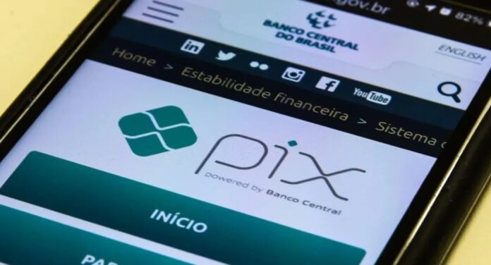 Foto ilustra o pix por voz