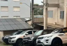 Na foto, a operação que deu prejuízo para a facção